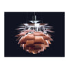 Lámpara ARTIC, aluminio, cobre, 70 cms. de diámetro