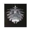 Lámpara ARTIC, aluminio, plata, 48 cms. de diámetro