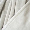 MANTITA LISA PARA SOFÁ GRANDE – SUAVIDAD Y CONFORT - GRIS CLARO 140x200 CM