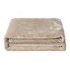 MANTITA LISA PARA SOFÁ GRANDE – SUAVIDAD Y CONFORT - BEIGE 140x200 CM