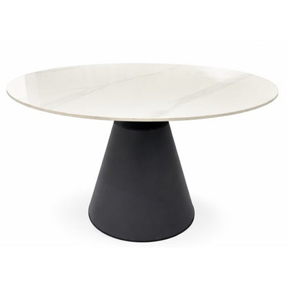 Mesa Naida Metal con Tapa de Cerámica 120 cm – Diseño Moderno