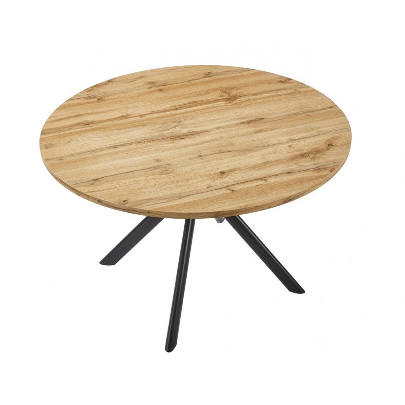 Mesa OLITE 120R de Metal y Madera Vintage – 120 cm