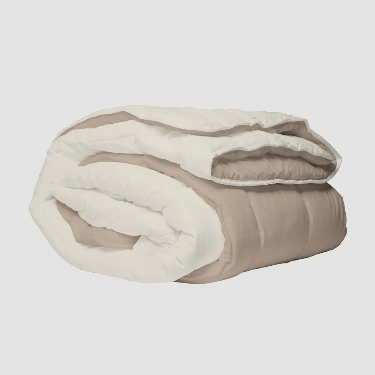 EDREDON NÓRDICO CALIFORNIA 350 BICOLOR BEIGE ICELANDS 235x270 cm