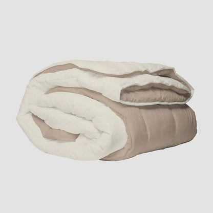EDREDON NÓRDICO CALIFORNIA 350 BICOLOR BEIGE ICELANDS 235x270 cm