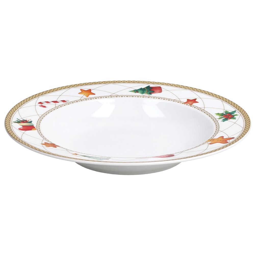 Vajilla Christmas Fairy Tale 18 Piezas – Porcelana – Tognana Diseño Navidad