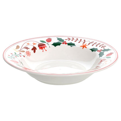 Vajilla Winter Folk 18 Piezas – Porcelana – Tognana Diseño Navidad