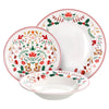 Vajilla Winter Folk 18 Piezas – Porcelana – Tognana Diseño Navidad
