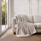 PLAID CON PIEL – SUAVIDAD, ELEGANCIA Y CALIDEZ- SURTIDO 130x170 CM