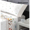 Sábanas Botánica – Flores en Acuarela- Lino 150 cm-2 almh