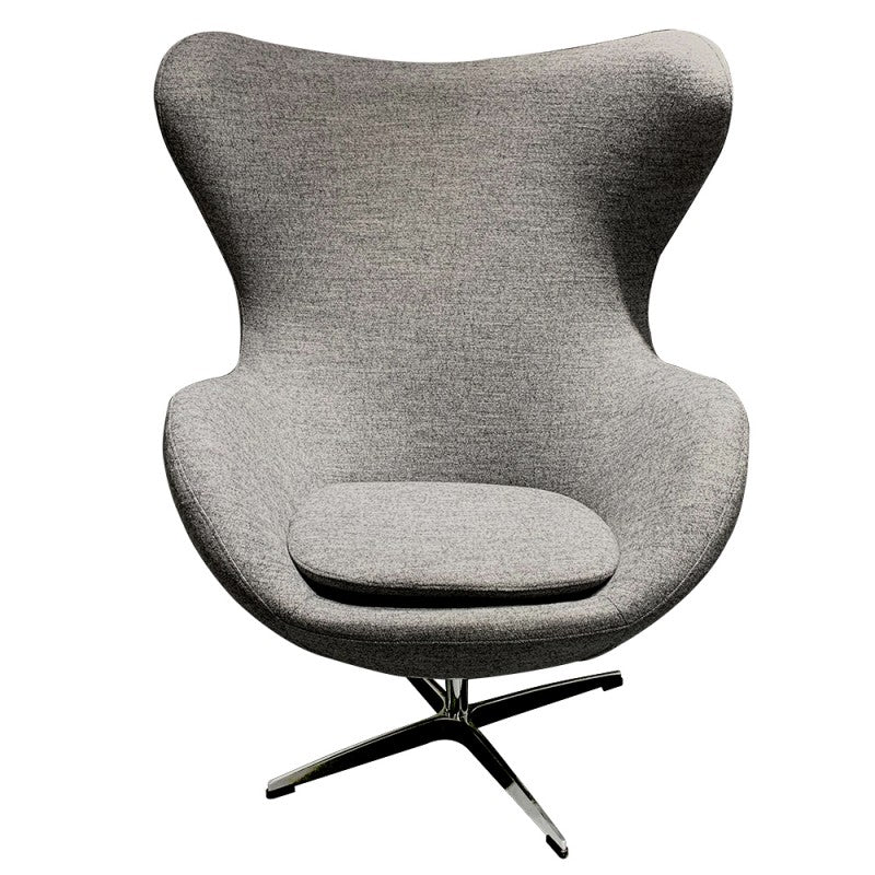 Sillón EG, tapizado cachemira gris 51