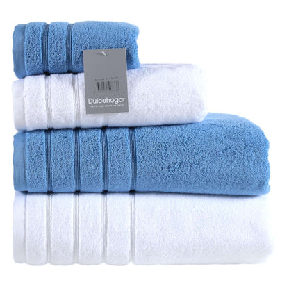 TOALLAS ZERO TWIST 100% ALGODÓN – BLANCO BAÑO 100x150 CM