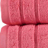TOALLAS ZERO TWIST 100% ALGODÓN – CORAL BAÑO 100x150 CM