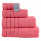 TOALLAS ZERO TWIST 100% ALGODÓN – CORAL BAÑO 100x150 CM