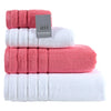 TOALLAS ZERO TWIST 100% ALGODÓN – CORAL BAÑO 100x150 CM