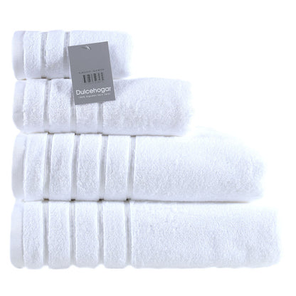 TOALLAS ZERO TWIST 100% ALGODÓN – BLANCO BAÑO 100x150 CM