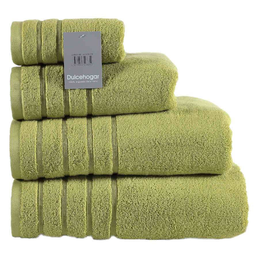 TOALLAS ZERO TWIST 100% ALGODÓN – PISTACHO DUCHA 70x140 CM