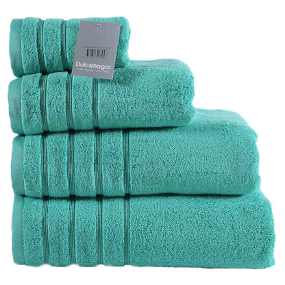 TOALLAS ZERO TWIST 100% ALGODÓN – AGUAMARINA LAVABO 50x100 CM