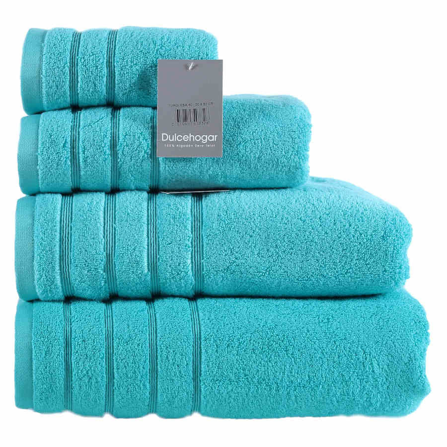 TOALLAS ZERO TWIST 100% ALGODÓN – AZUL FUERTE BAÑO 100x150 CM