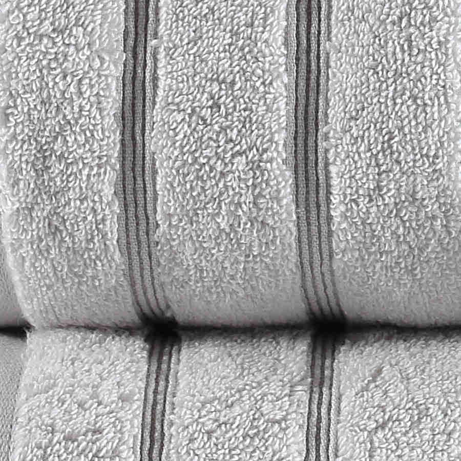 TOALLAS ZERO TWIST 100% ALGODÓN – GRIS CLARO BAÑO 100x150 CM
