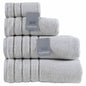 TOALLAS ZERO TWIST 100% ALGODÓN – GRIS CLARO BAÑO 100x150 CM