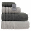 TOALLAS ZERO TWIST 100% ALGODÓN – GRIS OSCURO BAÑO 100x150 CM