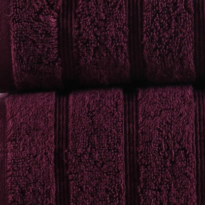 TOALLAS ZERO TWIST 100% ALGODÓN – BERENJENA BAÑO 100x150 CM