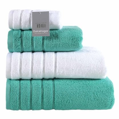 TOALLAS ZERO TWIST 100% ALGODÓN – BLANCO BAÑO 100x150 CM