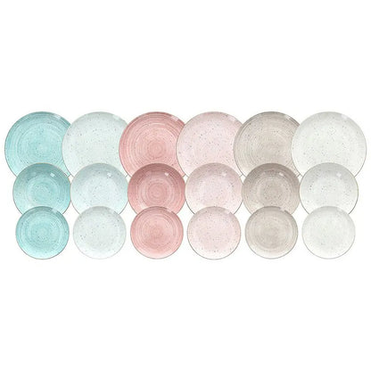 Vajilla Pepper Bambo 18 Piezas – Porcelana – Tognana Diseño Italiano